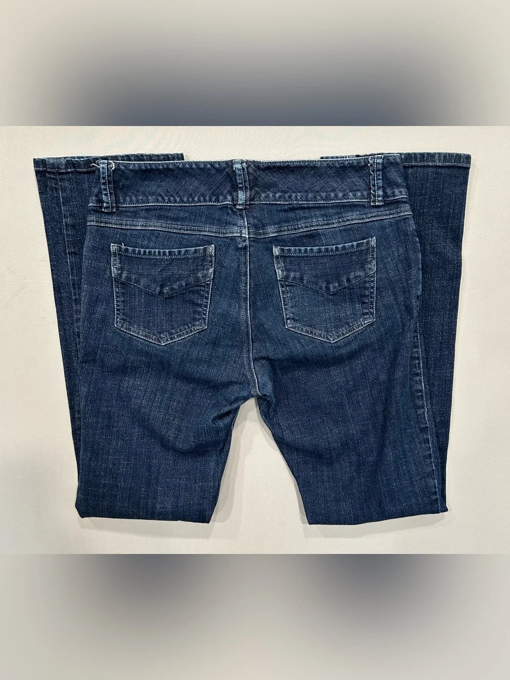 CAbi Lou Lou Dark Wash Straight Leg Jeans Size 10